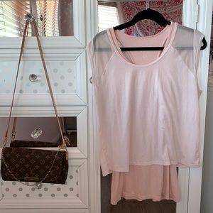 LAYERED ATHLETIC TANKS